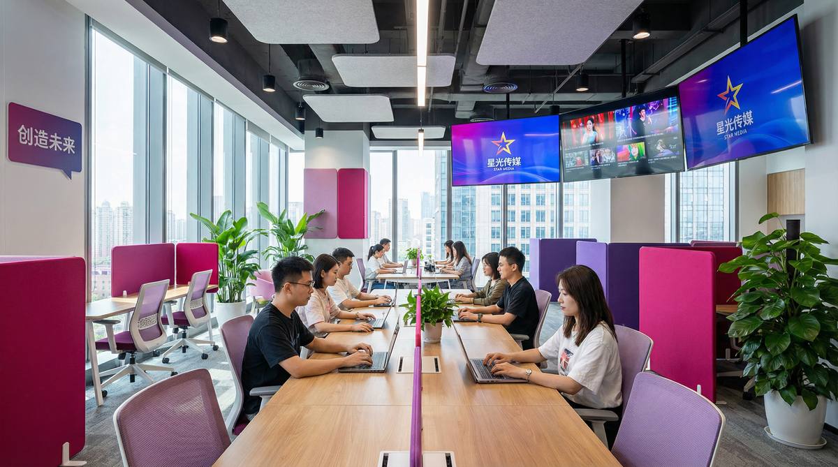 芒果视频影视传媒公司团队